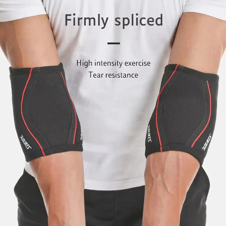 7Mm Neoprene Elbow Brace For Weightlifting Compression Arm Sleeve For Powerlifting & Fitness