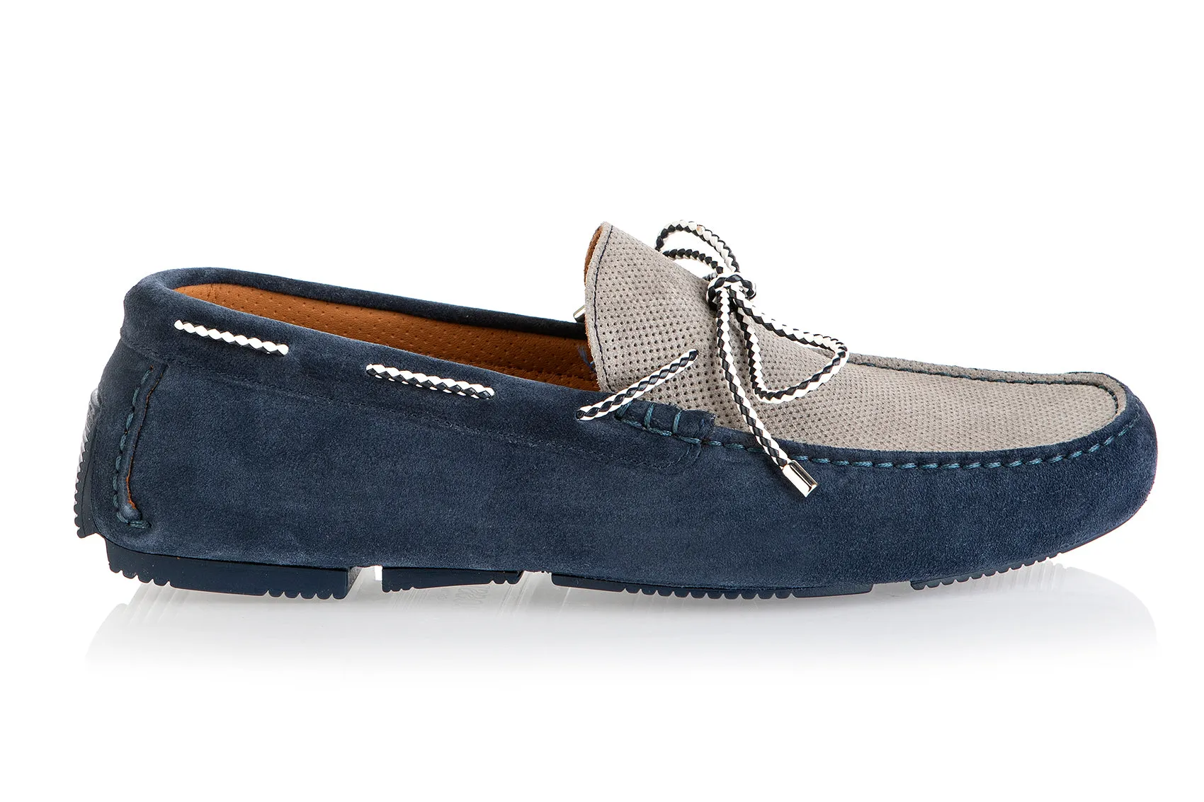 8512 Rossi Shoes / Gray - Blue