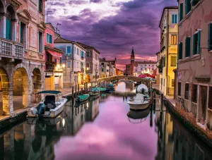 An Evening by the Canal 1000 Piece Jigsaw Puzzle