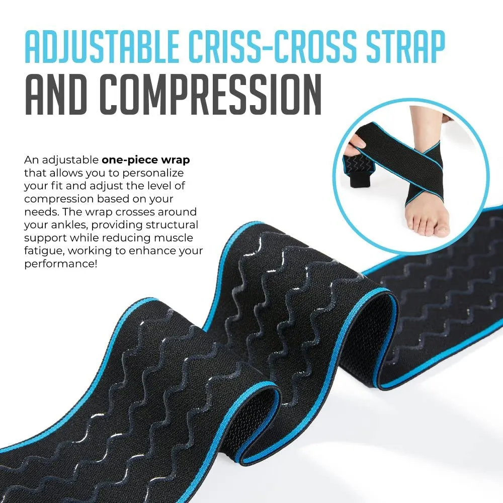 Ankle Support Brace, Adjustable Compression Ankle Braces for Sports Protection, One Size Fits Most for Men & Women 1