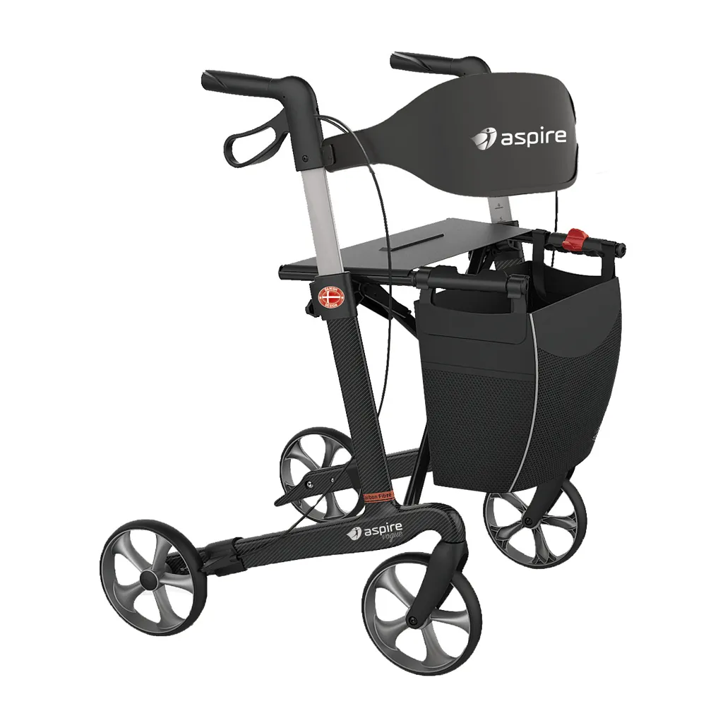 ASPIRE Vogue Carbon Fibre - Medium - Black - Walker