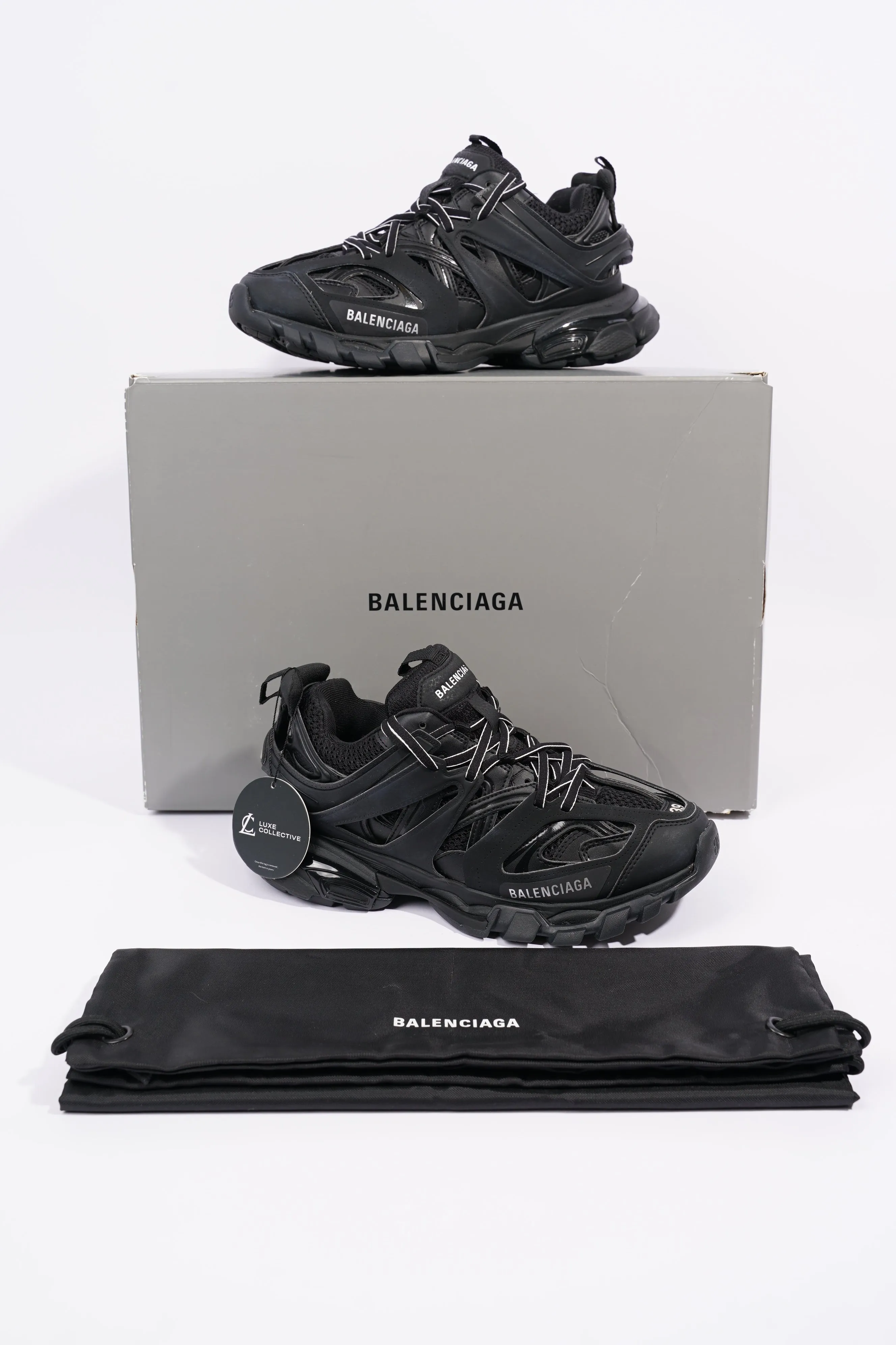 Balenciaga Mens Track Black EU 39 / UK 5