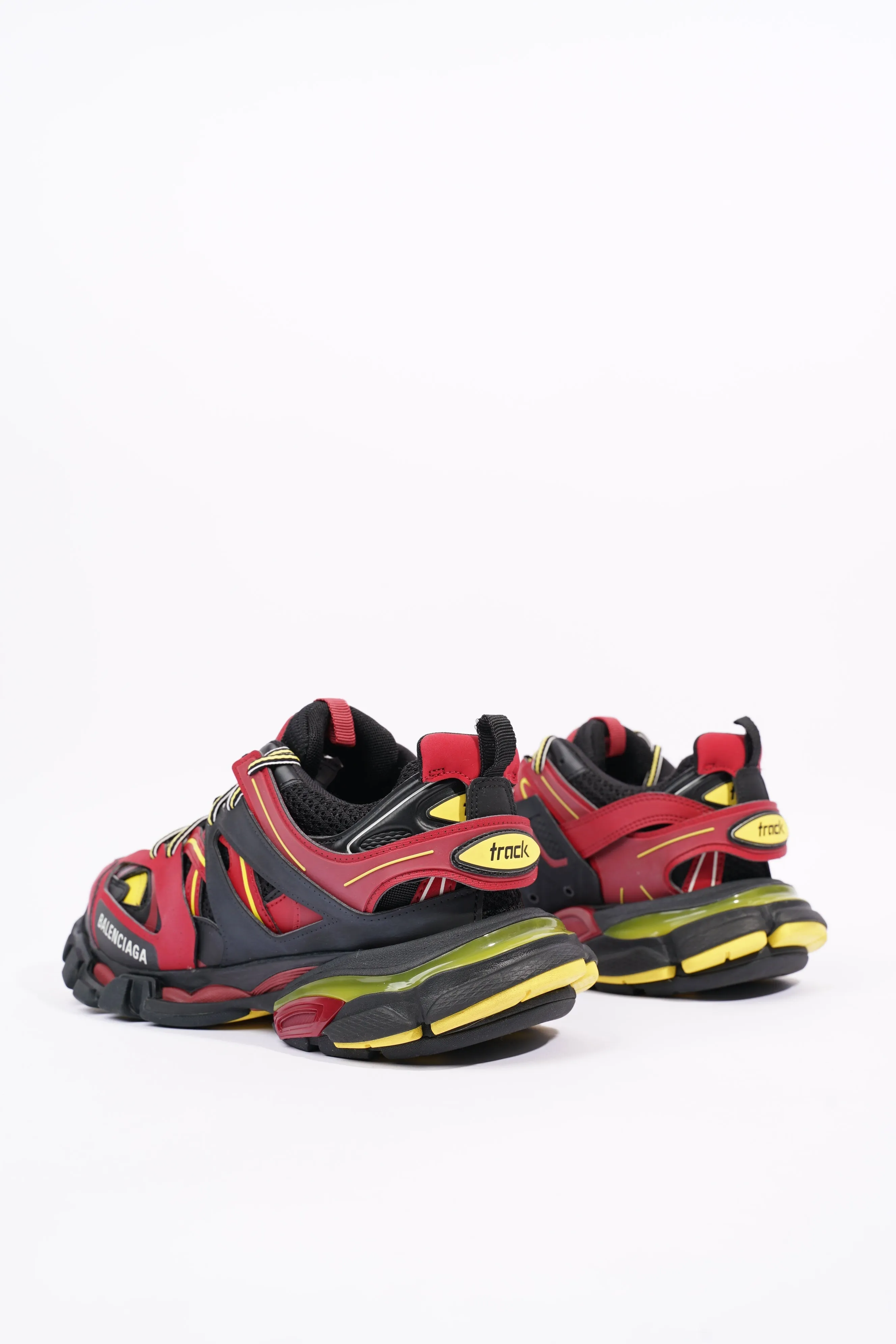 Balenciaga Mens Track Red / Yellow / Black EU 39 / UK 5