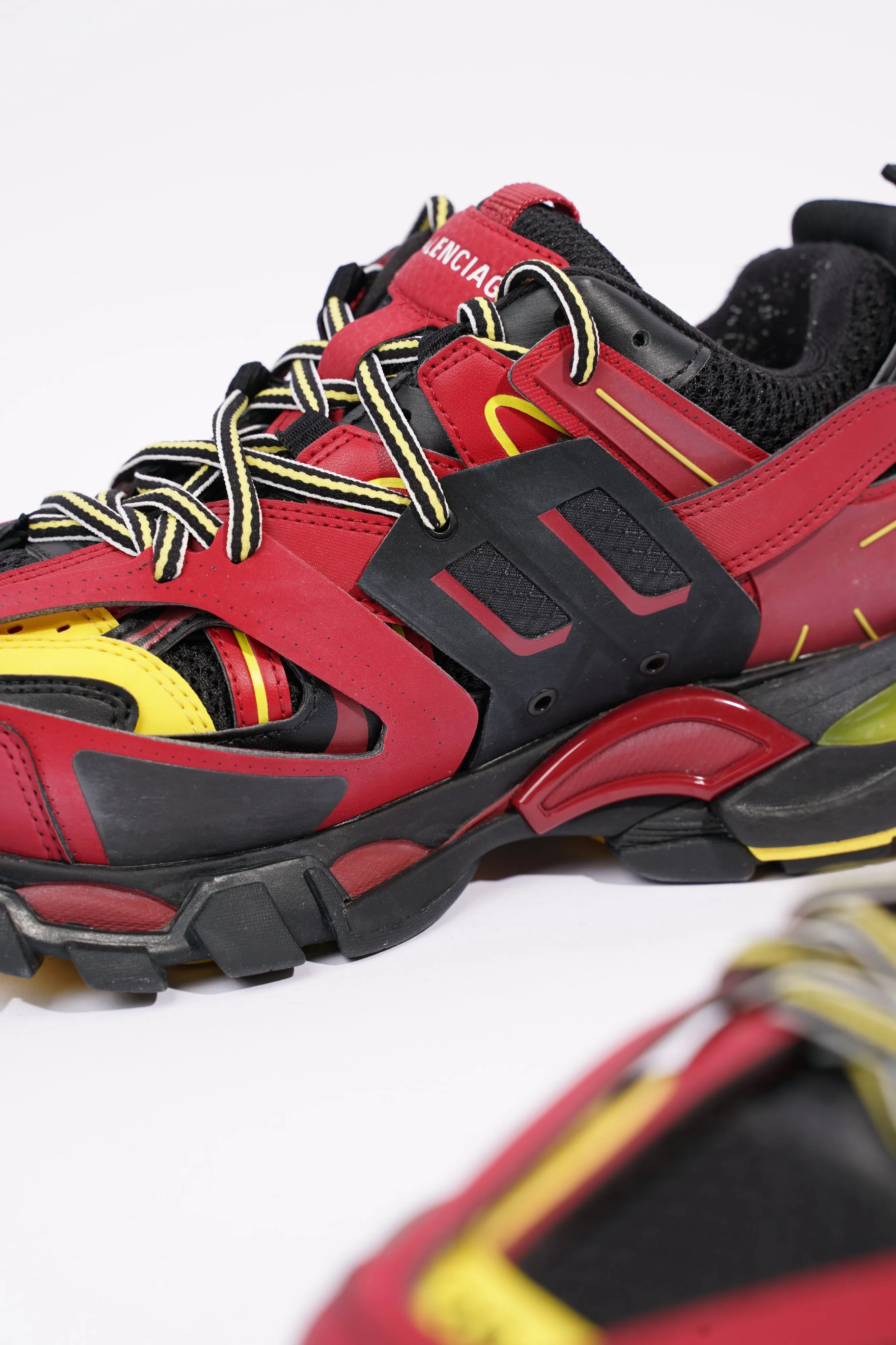 Balenciaga Mens Track Red / Yellow / Black EU 39 / UK 5