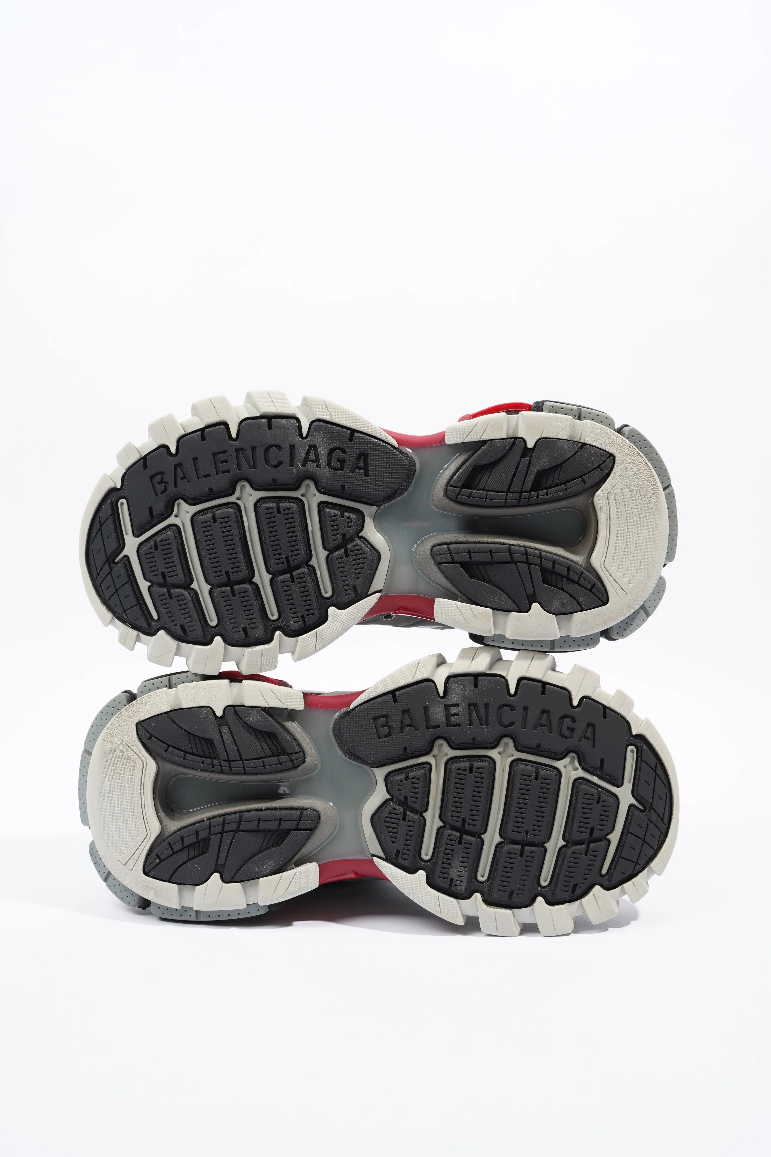 Balenciaga Track Grey / Black / Red Mesh EU 37 UK 4