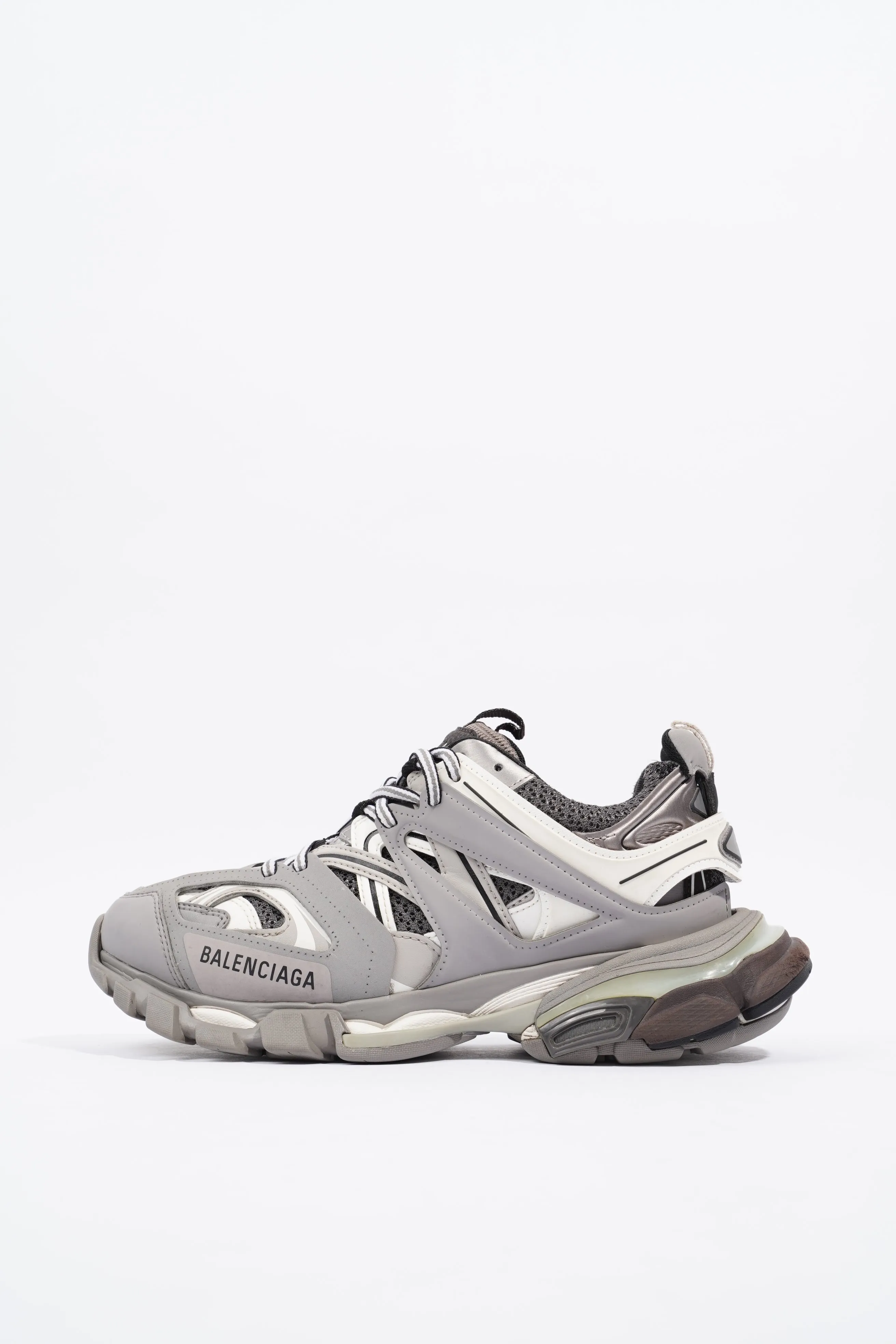 Balenciaga Track Grey / White / Black Mesh EU 38 UK 5