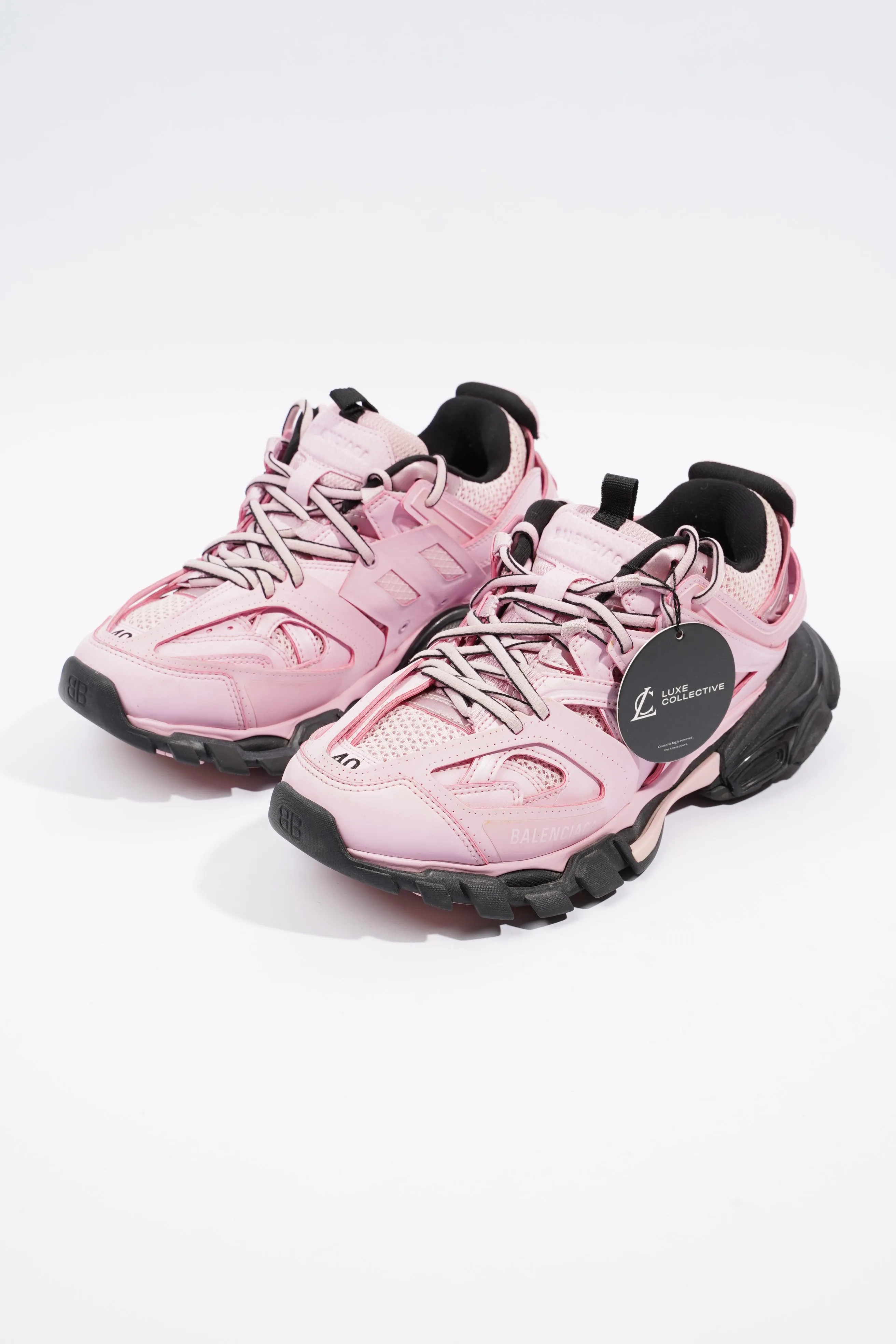 Balenciaga Track Pink / Black Mesh EU 40 UK 7