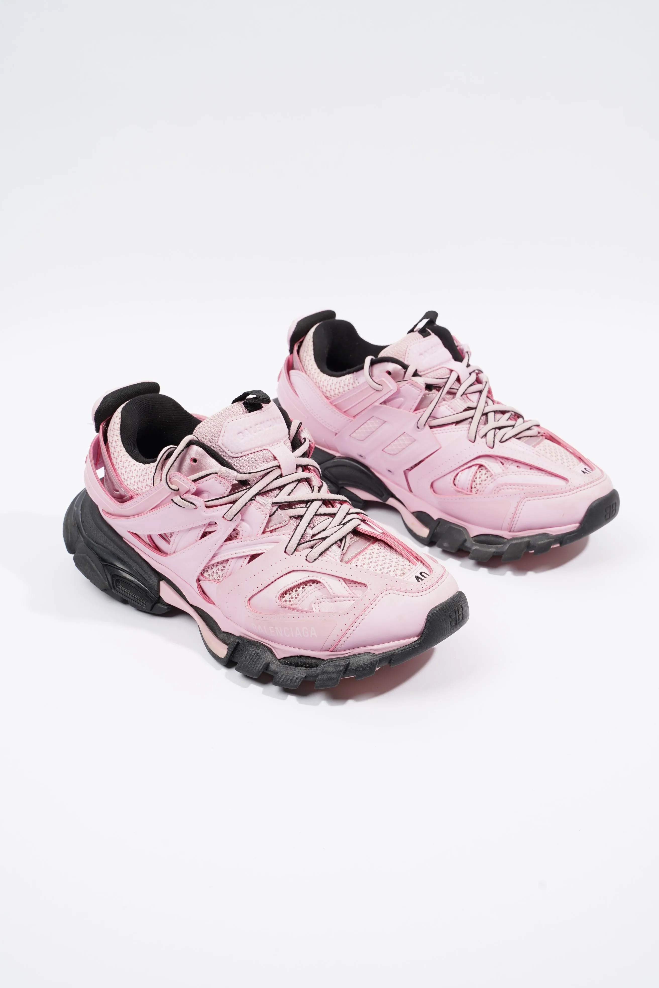 Balenciaga Track Pink / Black Mesh EU 40 UK 7
