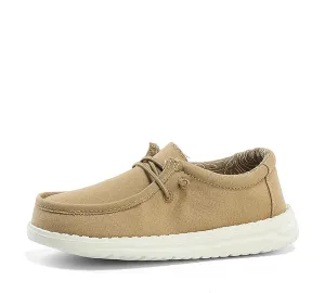 Boys Breathable Canvas Shoes Kids Loafers Shoes Non-Slip Casual Sports Shoes
