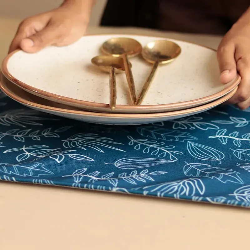 Breezy, Blue & White Table Runner | 12 x 72 inches