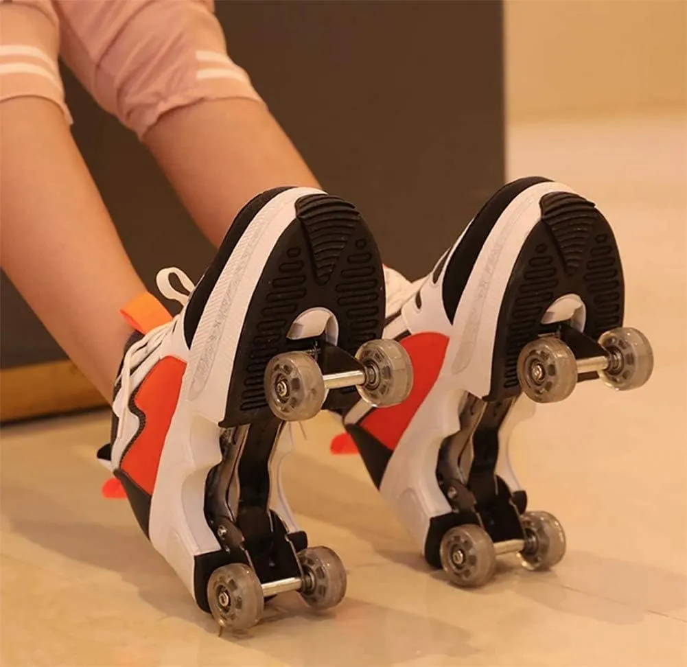 Bring R?der Sports Roller Skates Can Retractable Technology Fashion Puller Roller Running Outdoor Training Children Youth Holiday Gifts
