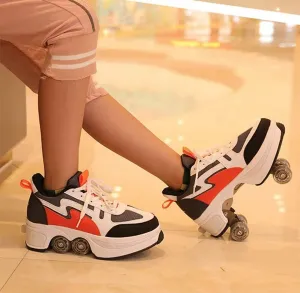 Bring R?der Sports Roller Skates Can Retractable Technology Fashion Puller Roller Running Outdoor Training Children Youth Holiday Gifts