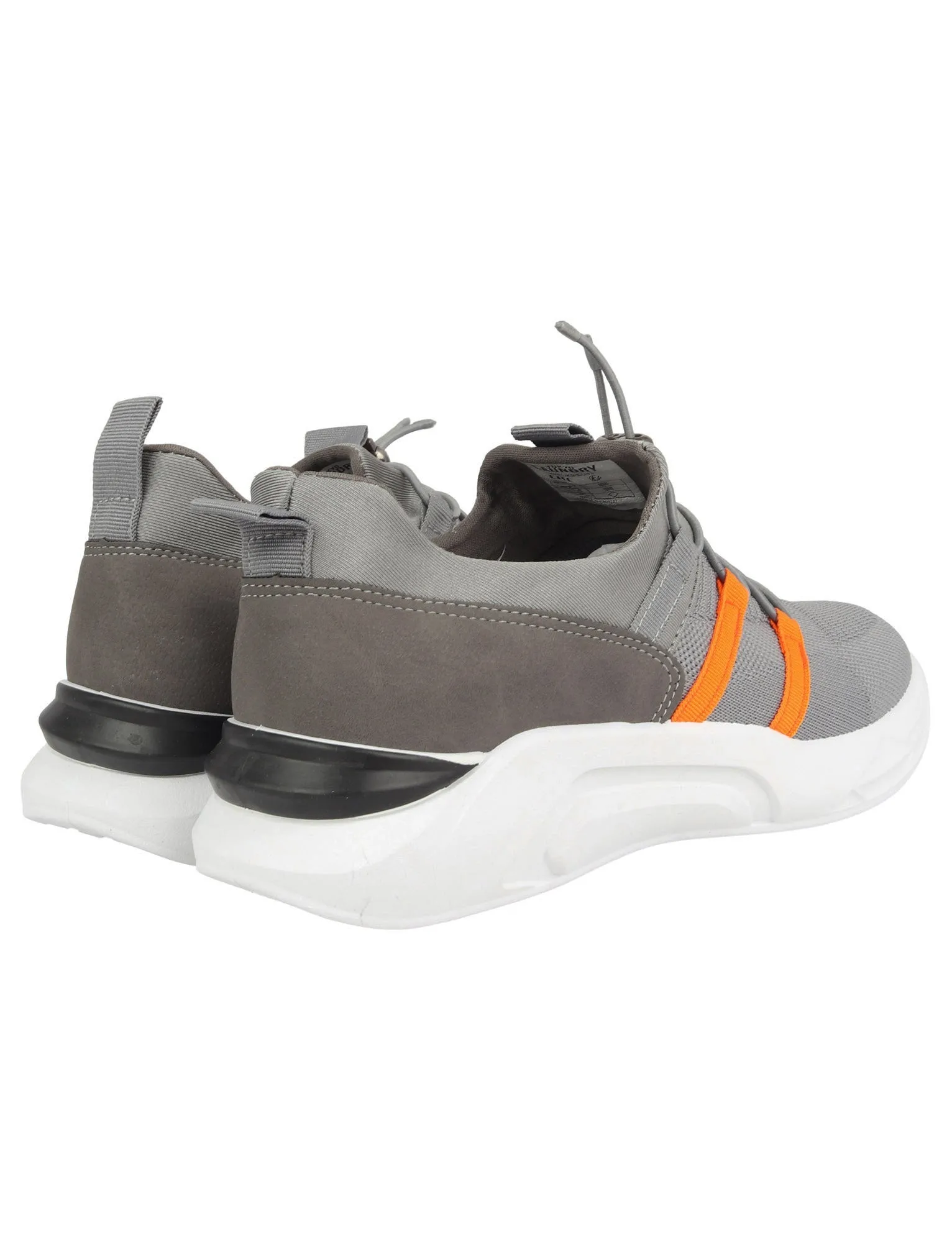 Catch Fly Knit Sports Style Running Trainers in Grey - Tokyo Laundry