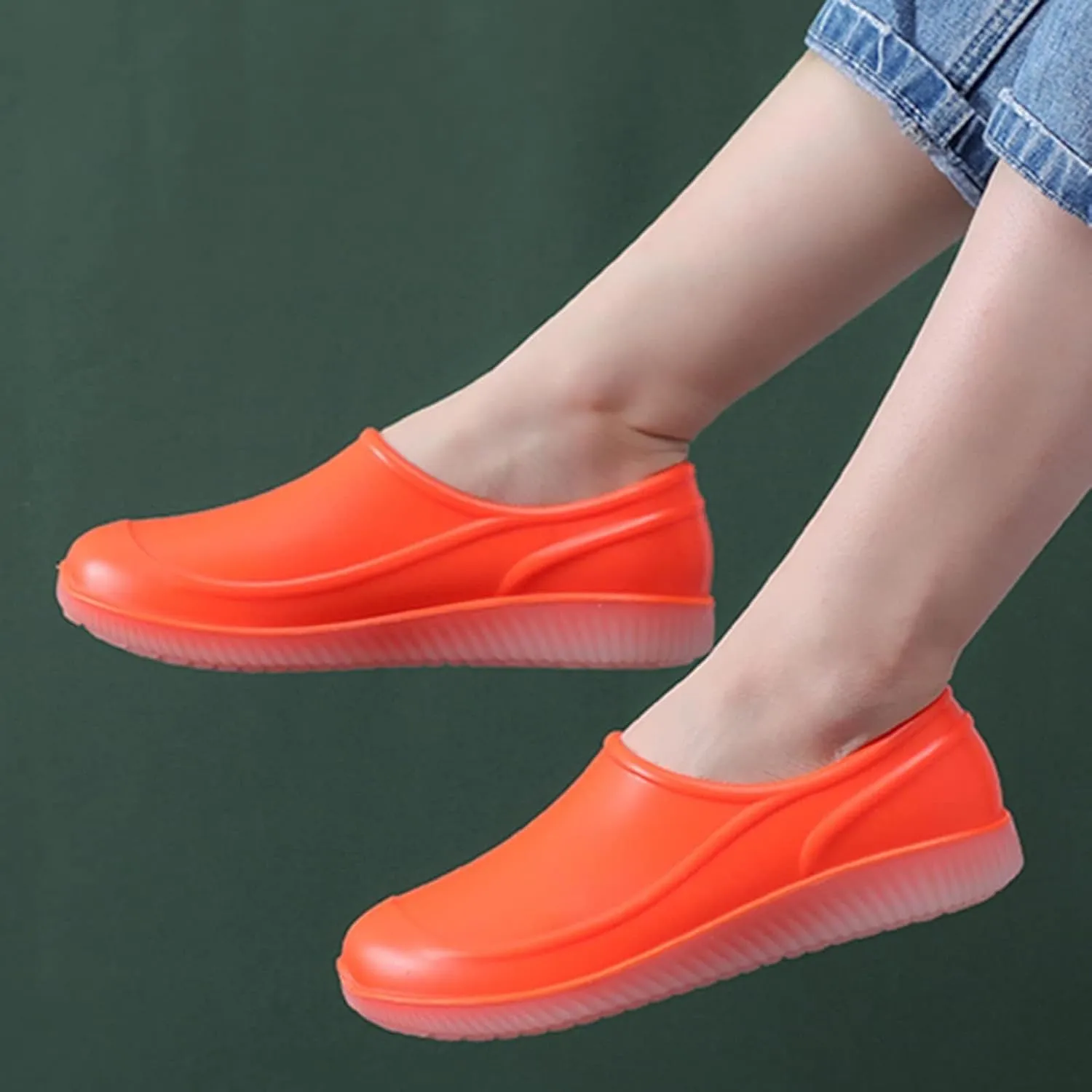 Chef Shoes Mens Womens Lightweight Non-Slip Work Shoes Slip On Waterproof Garden Clogs Walking Mules Platform Slippers Casual Footwear Outdoor Comfortable Loafers for Kitchens