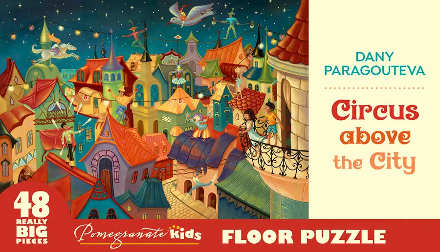 Circus Above the City 48 piece puzzle