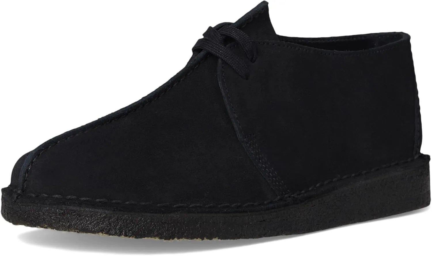 Clarks Men's Desert Trek Wolf Suede Shoes