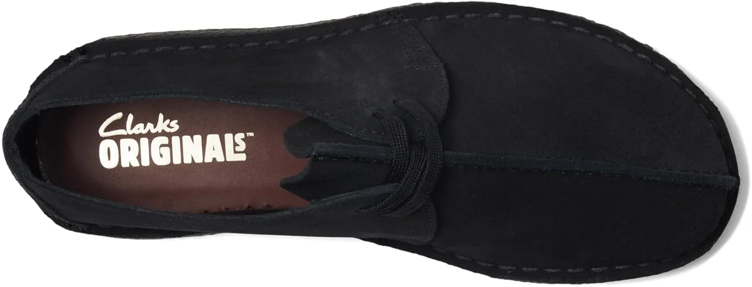 Clarks Men's Desert Trek Wolf Suede Shoes