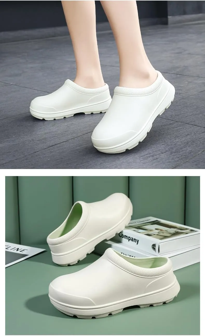 Comfortable and Non-Slip Women's Chef Shoes - Waterproof and Oil Resistant
