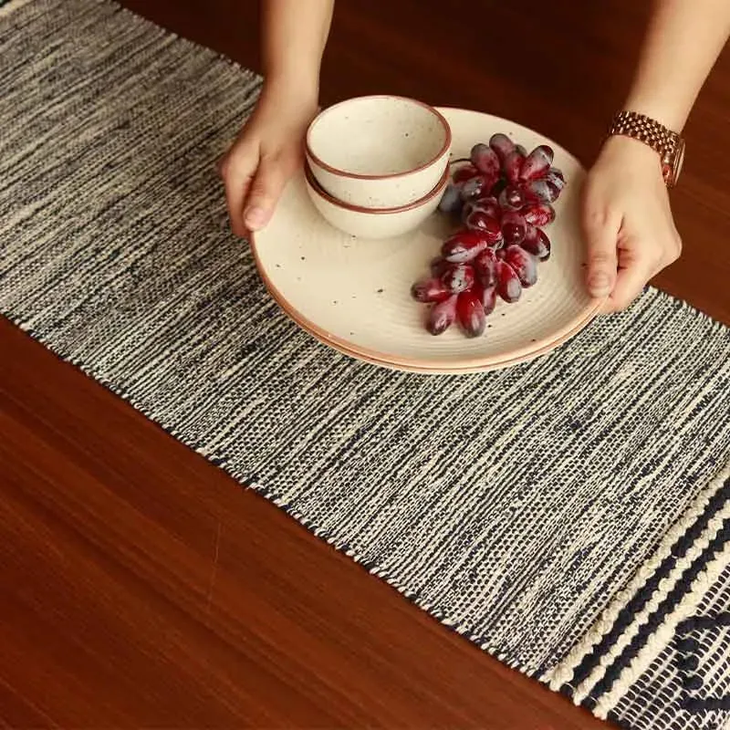 Cotton Pitloom Table Runner