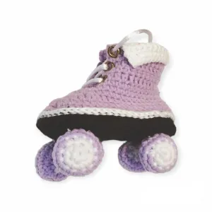 Crochet Roller Skate Baby Booties, Baby Roller Skates, Purle Girl Newborn Skates, Roller Skate Newborn (0-3months)
