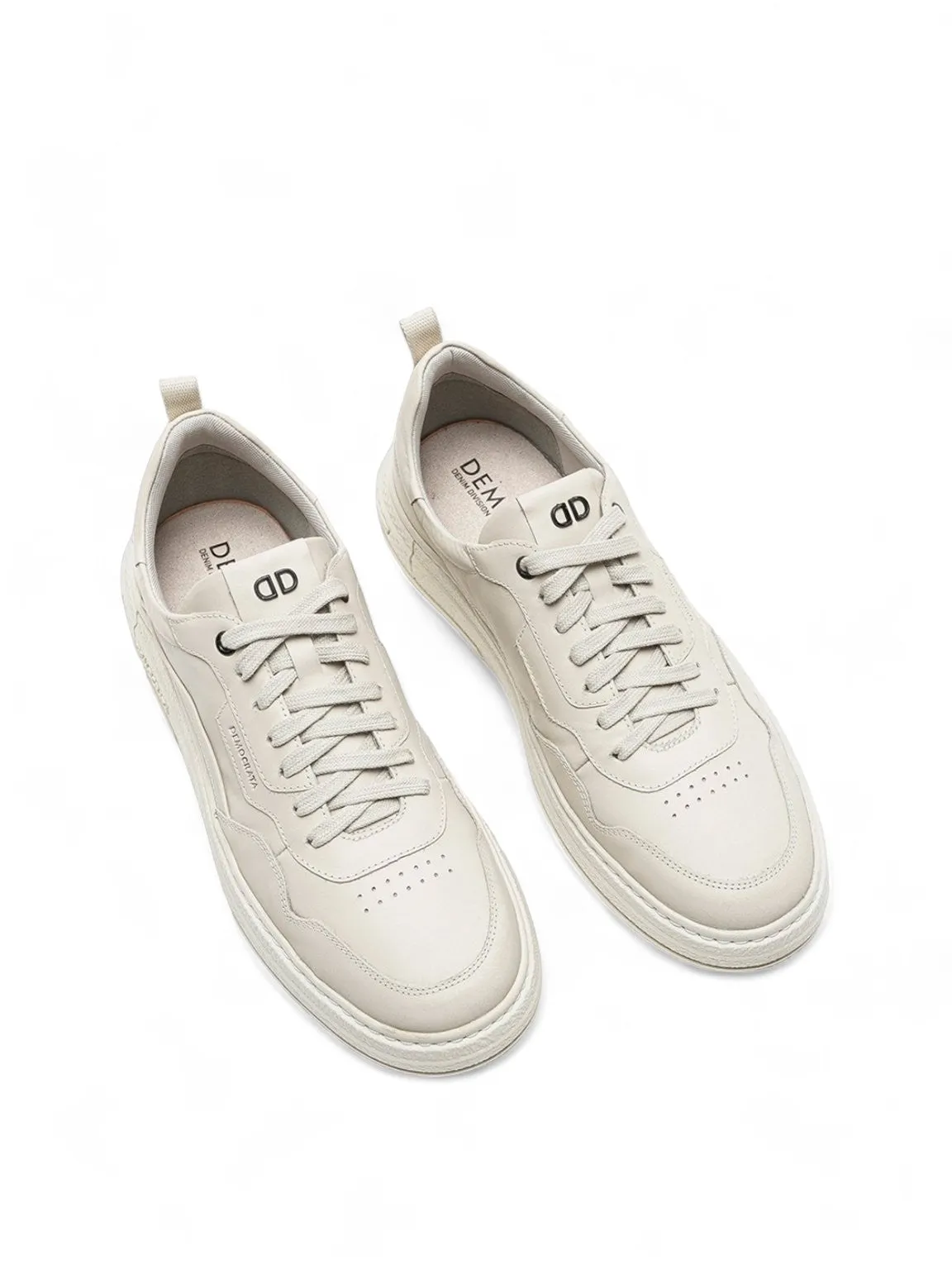 Denin City Leather Sneakers