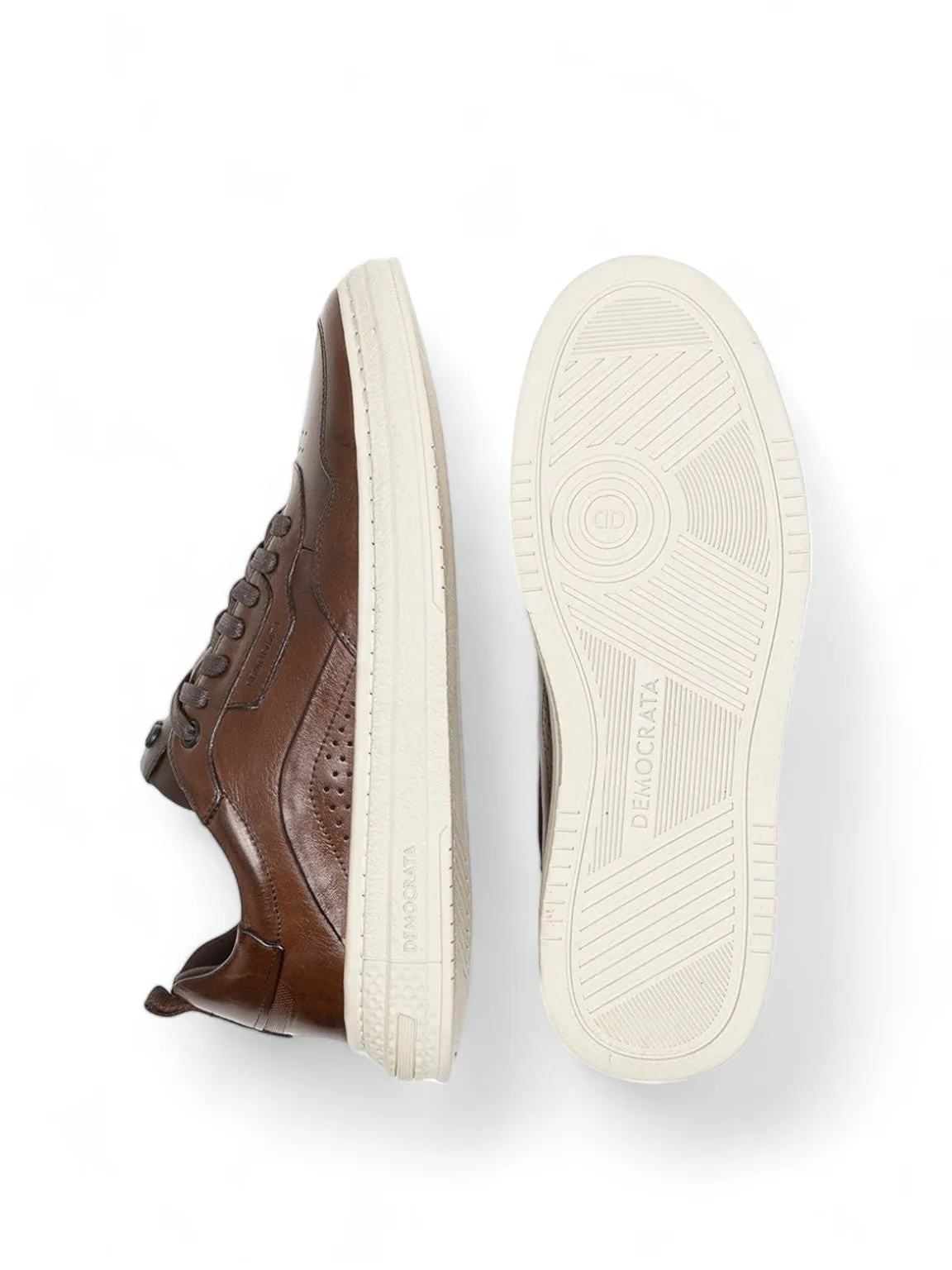 Denin City Leather Sneakers