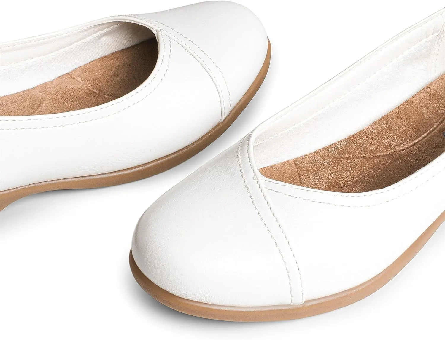 DREAM PAIRS Women's Sdfa2406w Ballet Flats