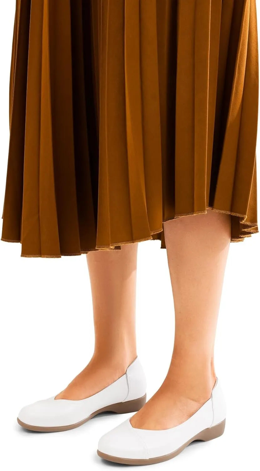 DREAM PAIRS Women's Sdfa2406w Ballet Flats