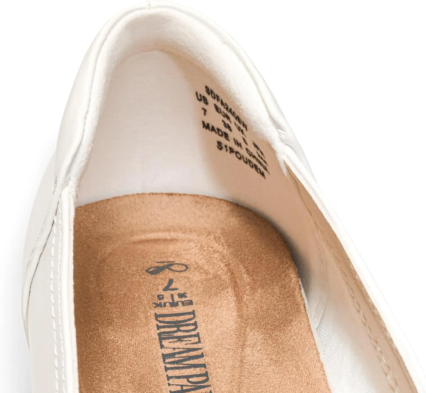 DREAM PAIRS Women's Sdfa2406w Ballet Flats