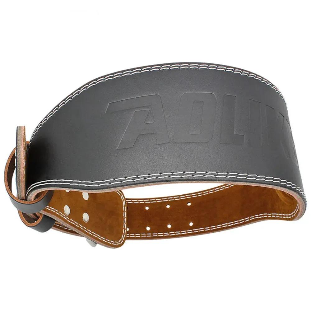 Fitness Buckle Weightlifting Belt For Squats & Dumbbell Training Lumbar Support & Protection