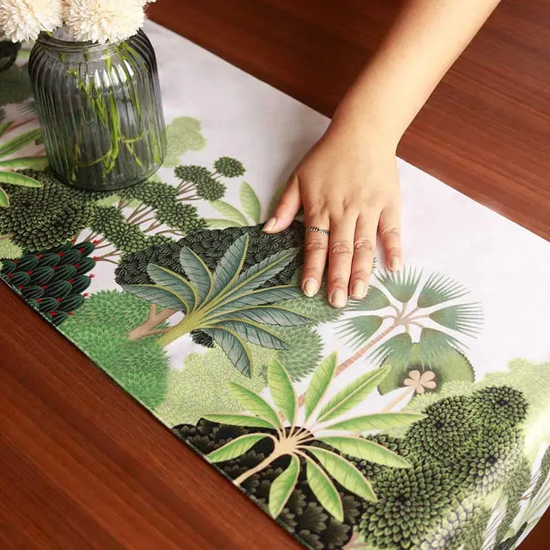 Forest Table Runner | 58x13 Inches