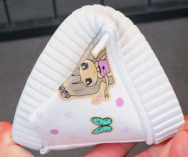 Girls Lovely Toddler Little Kid Canvas Shoes Slip On Sneakers Soft and Durable
