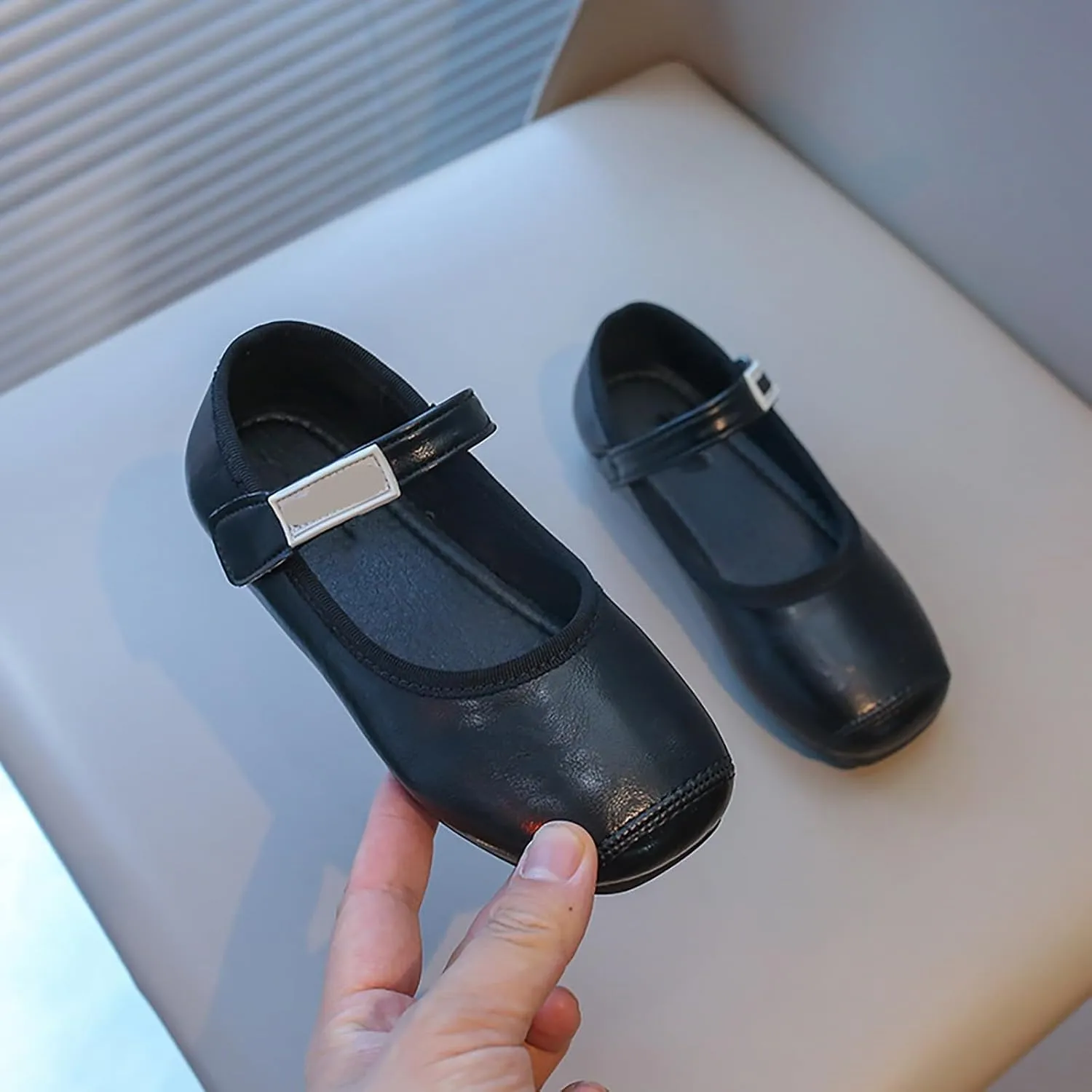 Girls Mary Jane Shoes Toddler Dress Shoes Ballet Flats Little Girls Wedding Party Uniform School Shoes Shoes for Girls