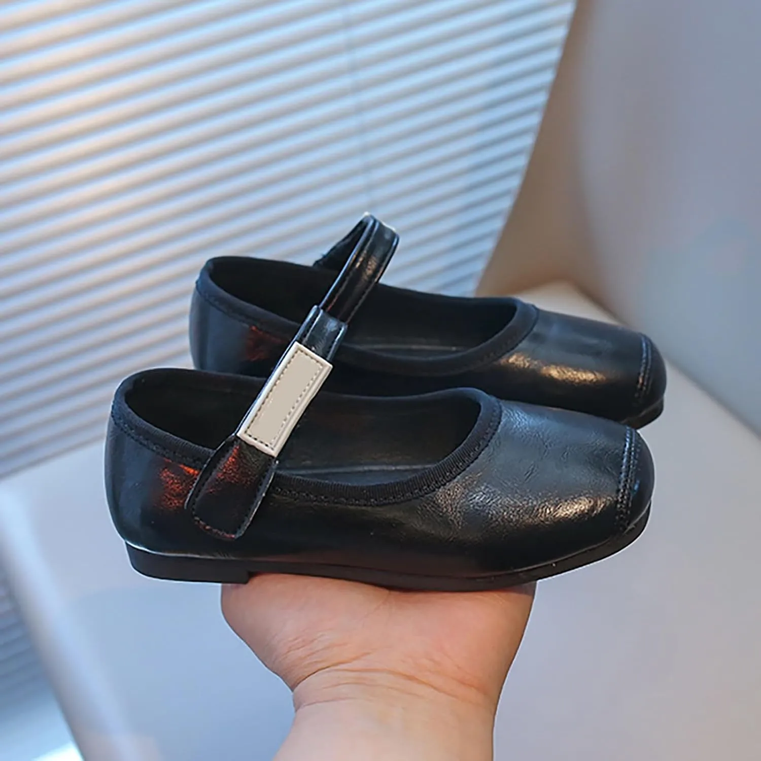 Girls Mary Jane Shoes Toddler Dress Shoes Ballet Flats Little Girls Wedding Party Uniform School Shoes Shoes for Girls