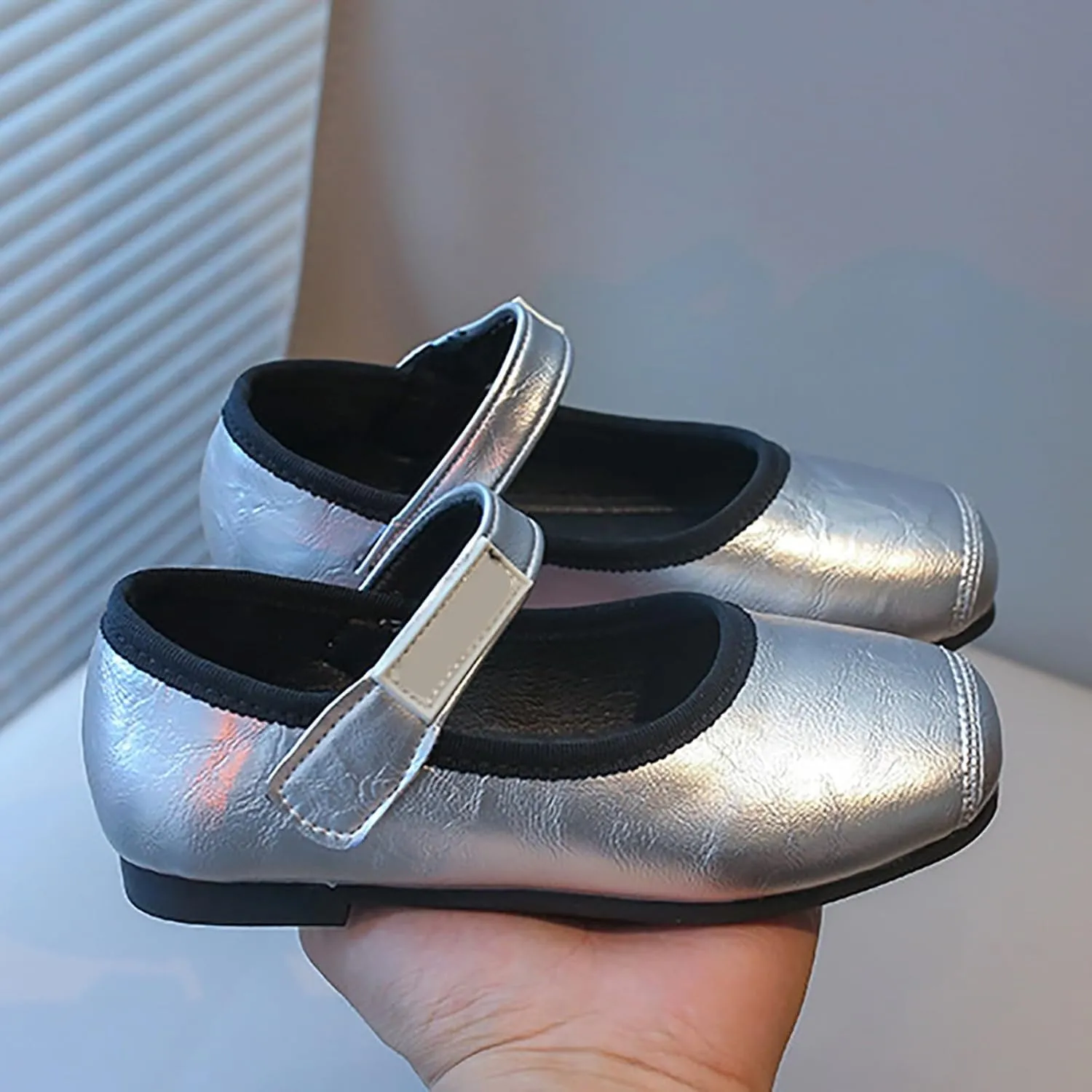 Girls Mary Jane Shoes Toddler Dress Shoes Ballet Flats Little Girls Wedding Party Uniform School Shoes Shoes for Girls