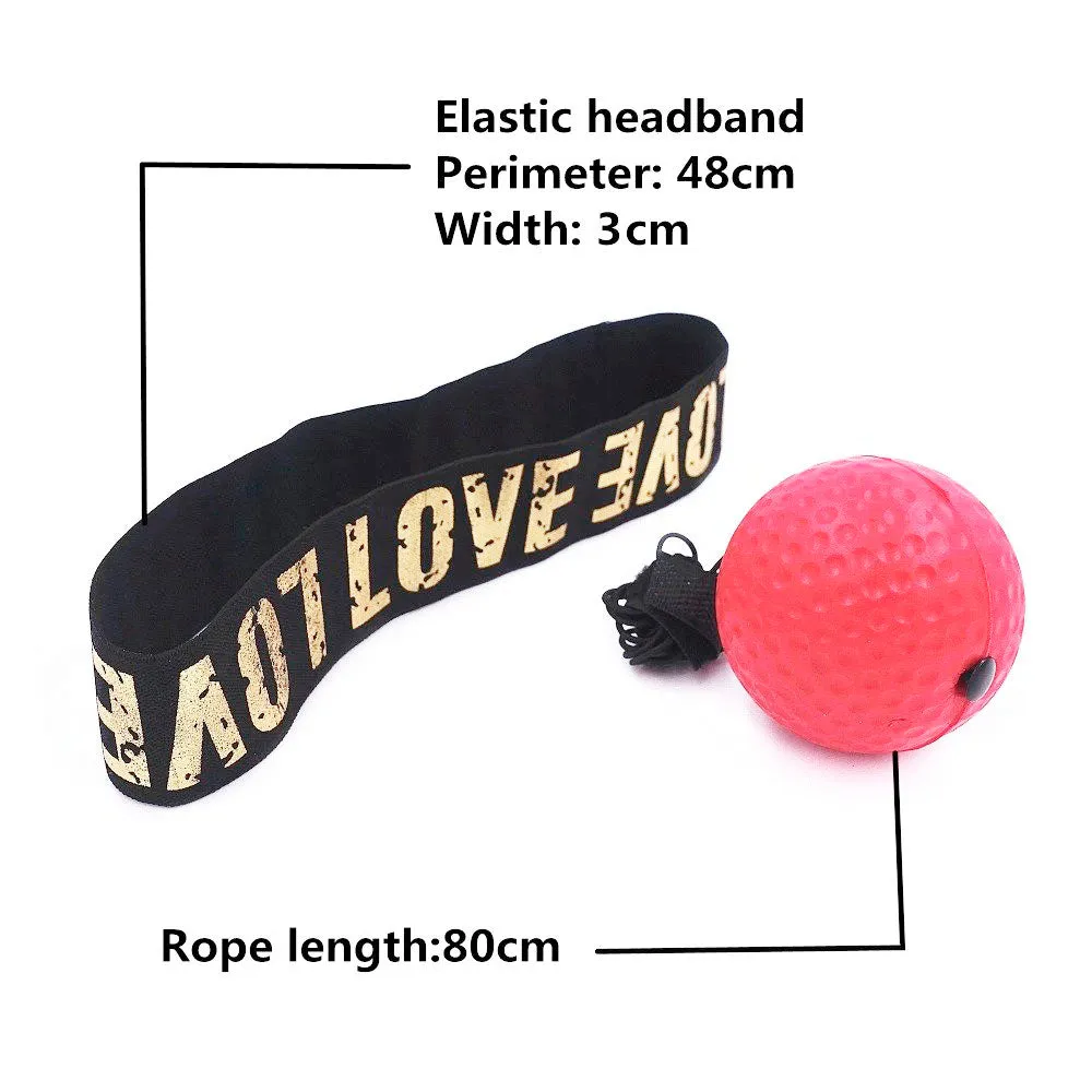 Headband Boxing Reflex Fight React Ball Set