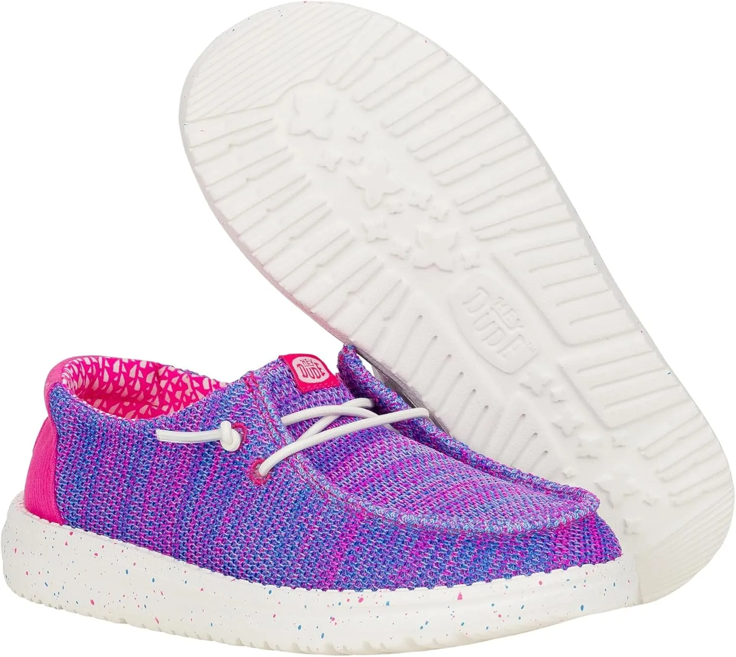 Hey Dude Boy's Wally Stretch Sox (Little Big Kid) Loafer