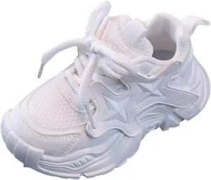 IWIHMIV Running Shoes for Kids Sneakers Boys Girls Tennis Shoes for Running Athletic Sports Lightweight Breathable Walking Shoes