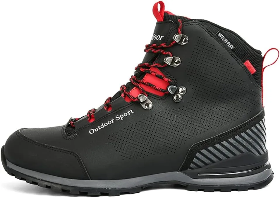JITUUE Men's Waterproof Ankle Boot Outdoor Hiking Shoe -Designed For Both Daily Life And Outdoor Sports