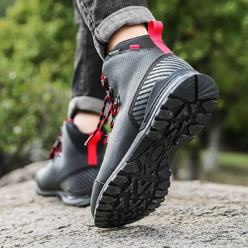JITUUE Men's Waterproof Ankle Boot Outdoor Hiking Shoe -Designed For Both Daily Life And Outdoor Sports