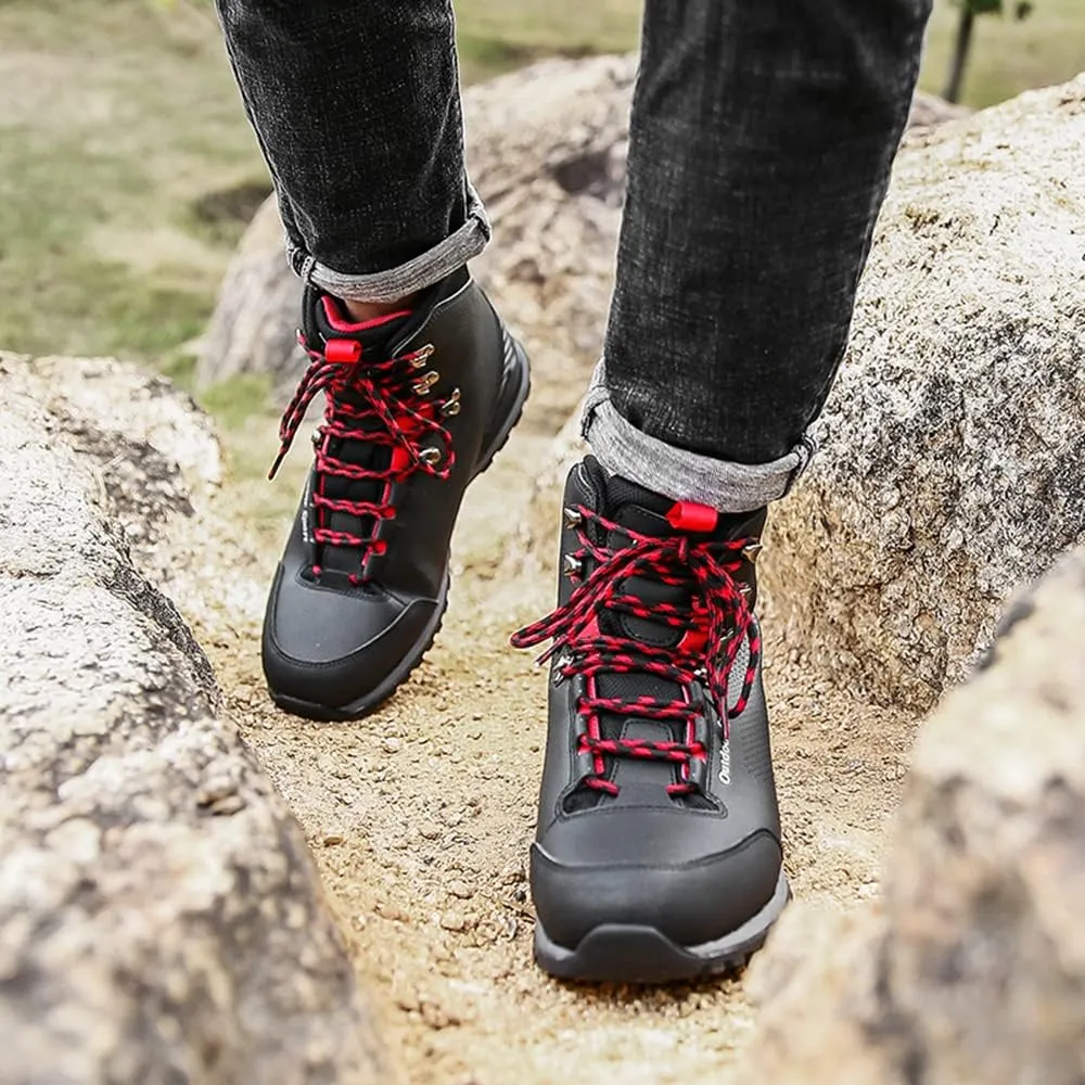 JITUUE Men's Waterproof Ankle Boot Outdoor Hiking Shoe -Designed For Both Daily Life And Outdoor Sports