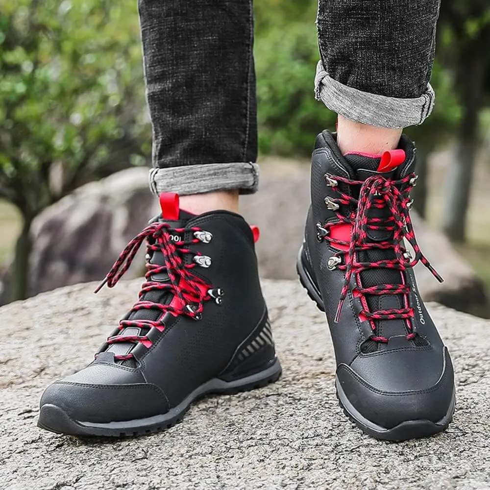 JITUUE Men's Waterproof Ankle Boot Outdoor Hiking Shoe -Designed For Both Daily Life And Outdoor Sports