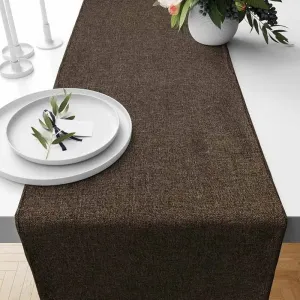 Jute Table Runner, Brown | 72 X 13 Inches