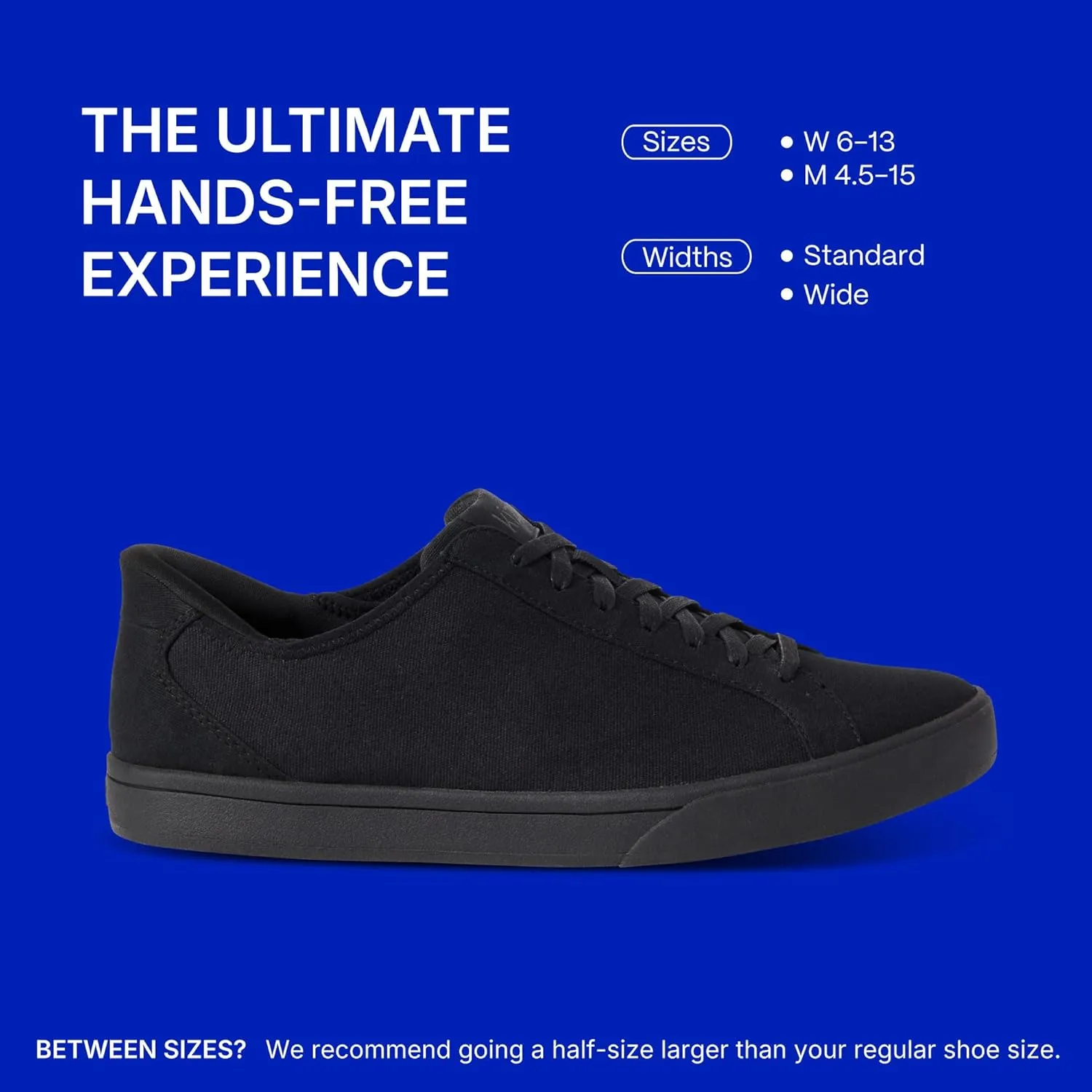 Kizik Slip On Sneakers: Irvine - Low-Profile, Stretch Canvas with Grippy Rubber Soles, Casual Shoes for Women & Men, Hands Free Convenience - Regular Width