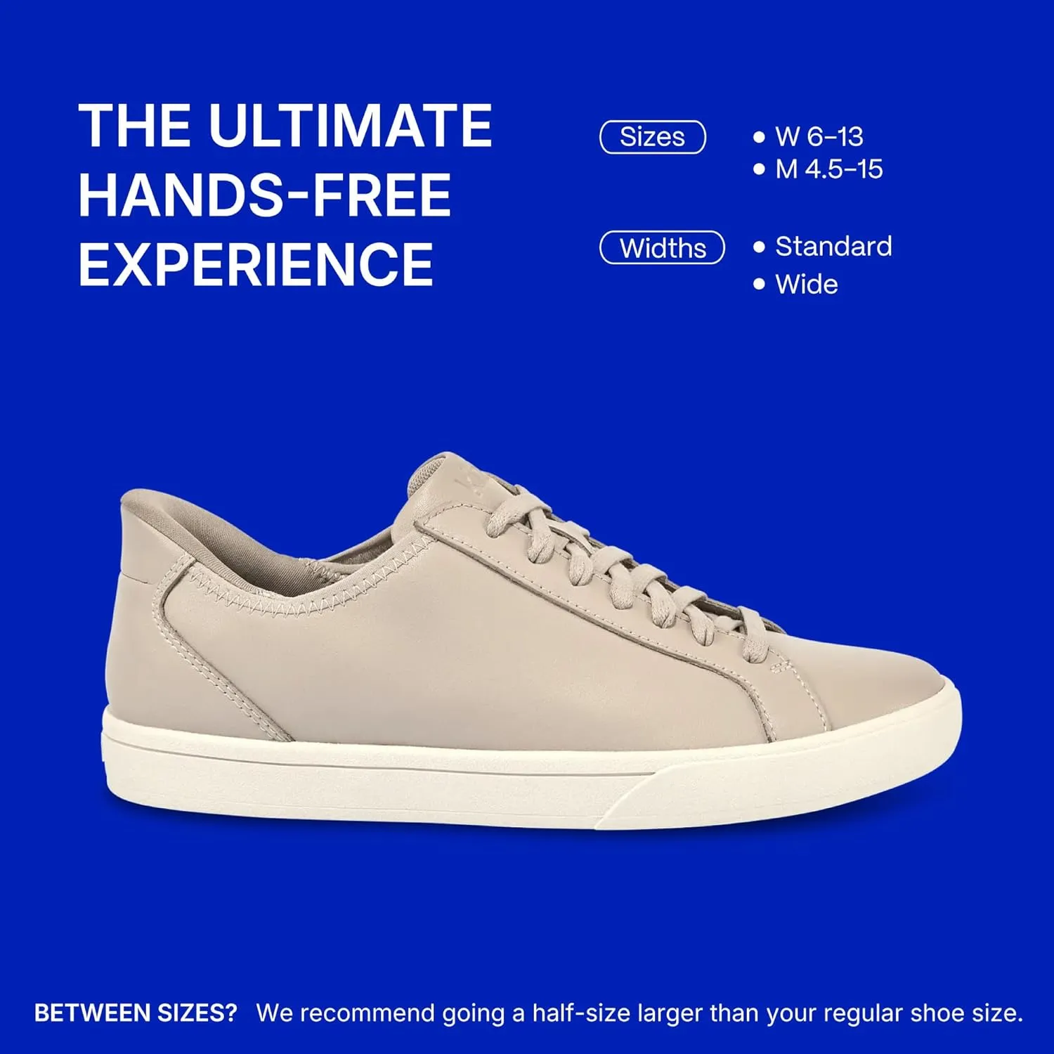 Kizik Slip On Sneakers: Irvine - Low-Profile, Stretch Canvas with Grippy Rubber Soles, Casual Shoes for Women & Men, Hands Free Convenience - Wide Width