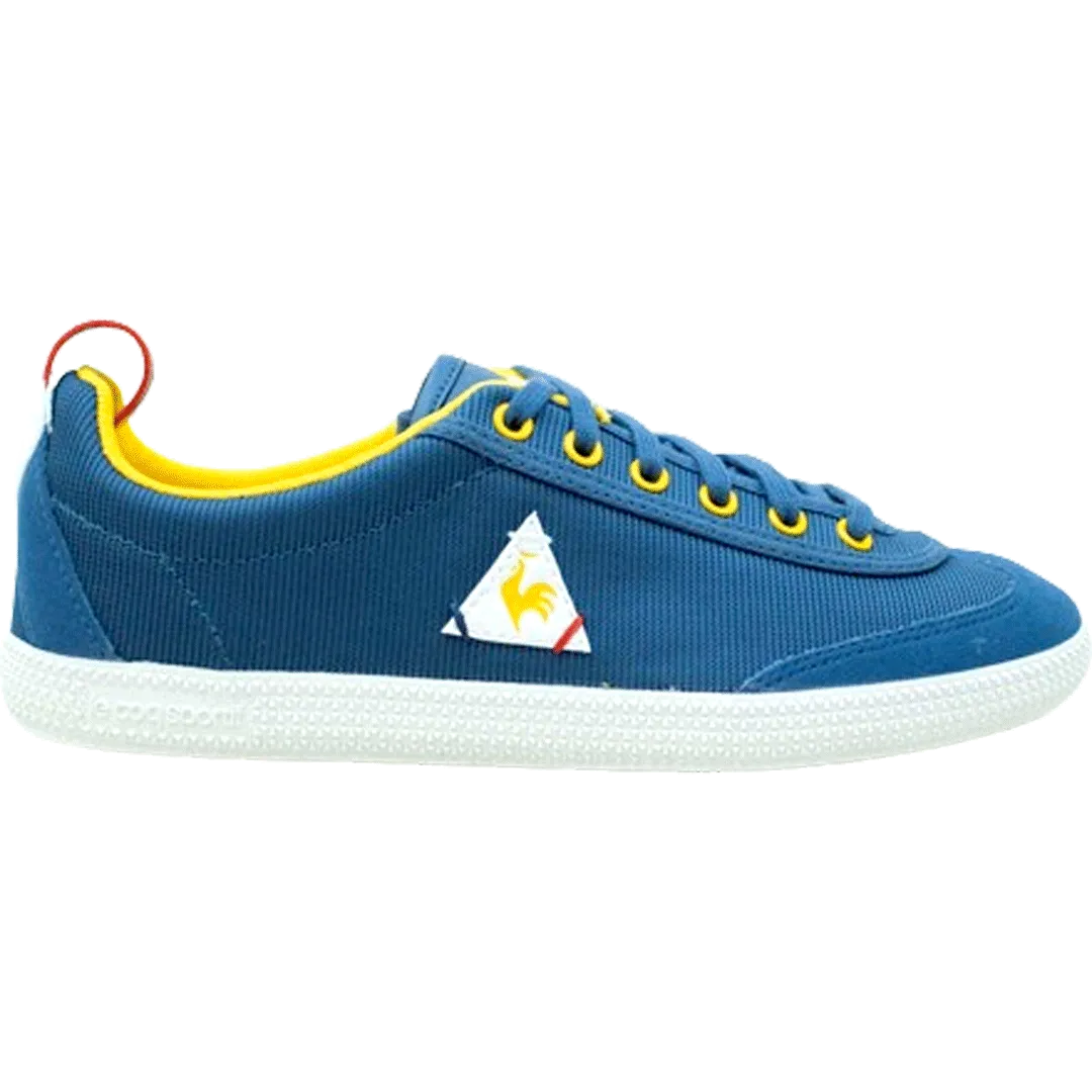 Lecoq Sportif Provencale Nylon Denim Mustard Sneaker