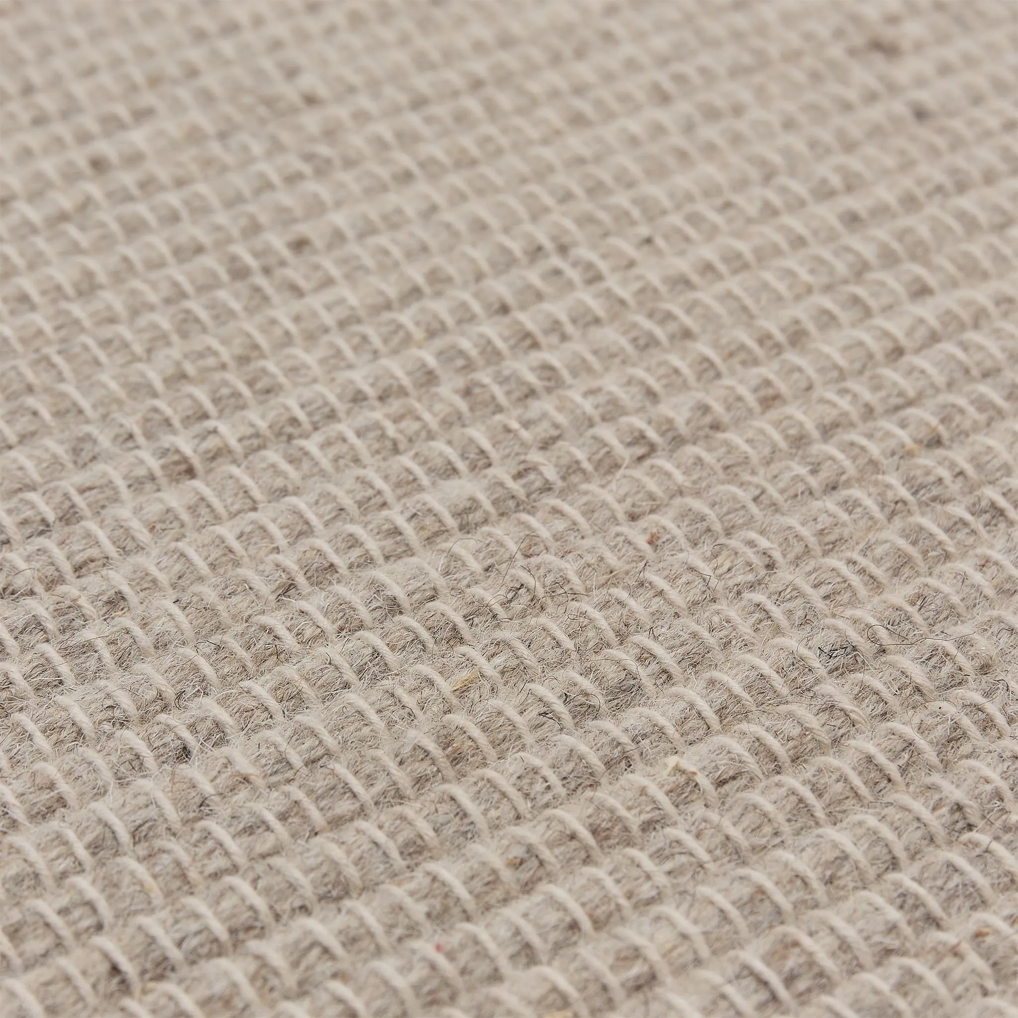 Loha Wool Rug [Light grey/White]