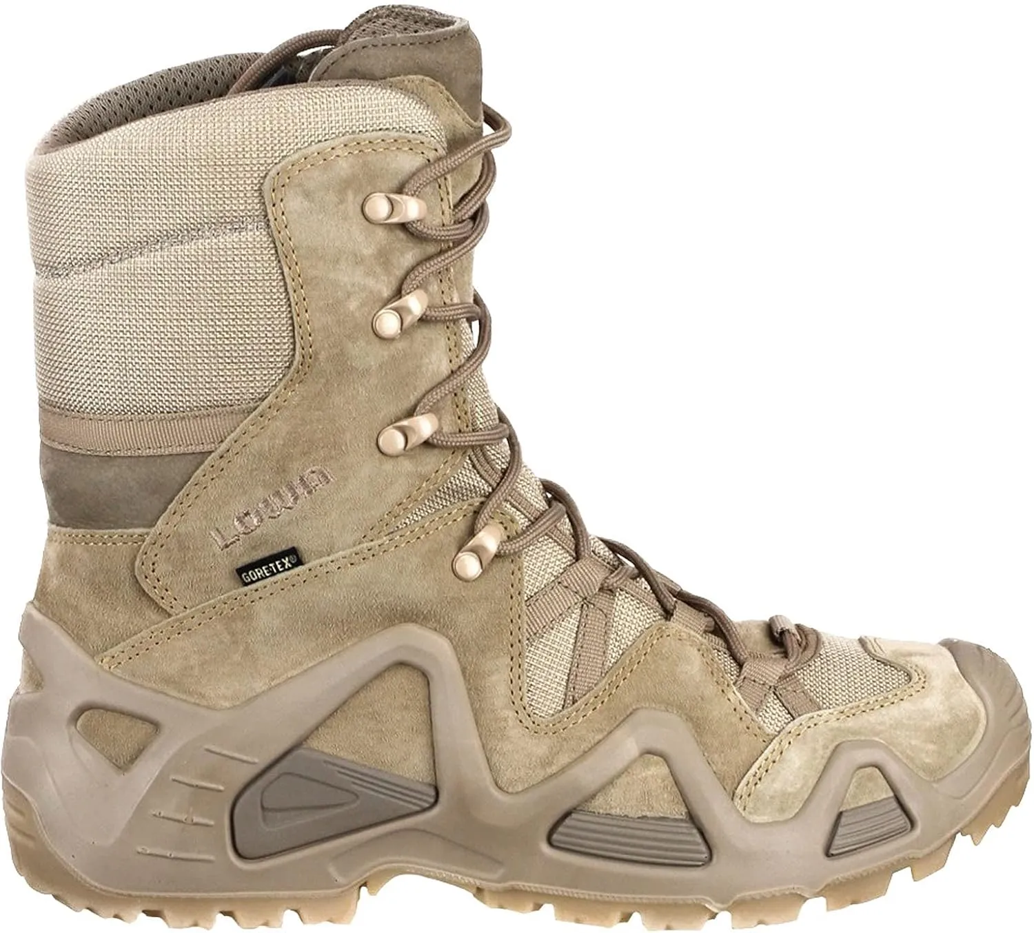 Lowa Mens Zephyr GTX HI TF Suede Textile Desert Boots 8 US