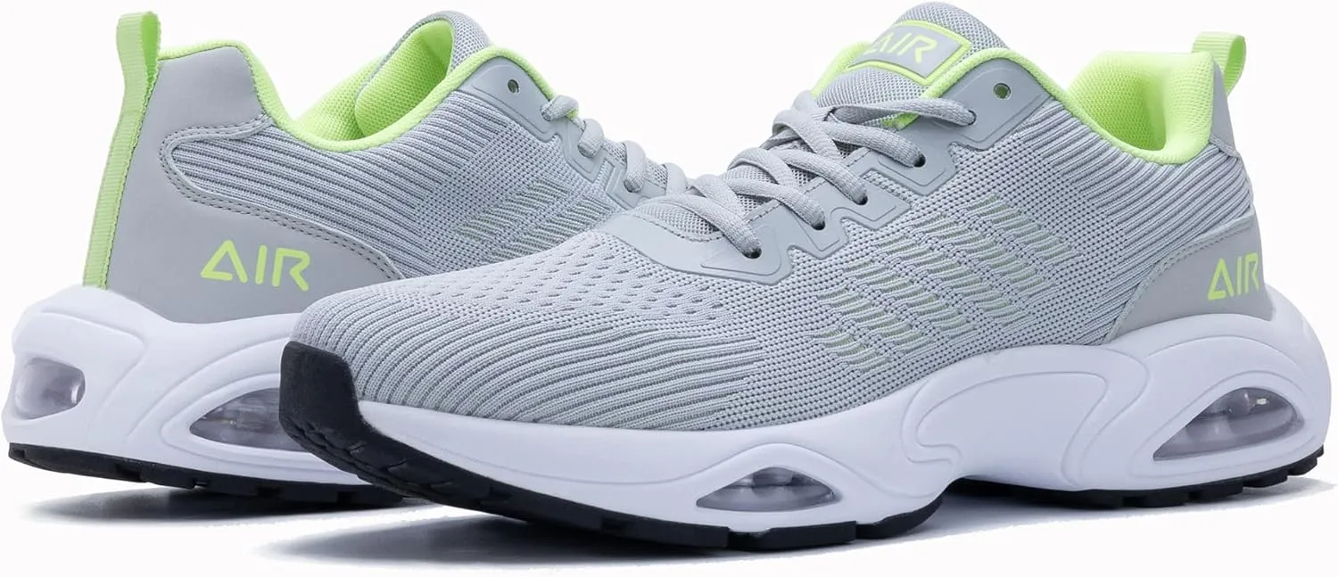MAFEKE Mens Athletic Running Shoes Tennis Walking Fashion Sneakers Gym Comfortable Sport Non Slip Workout Cross Training Breathable Shoe Size 7-13