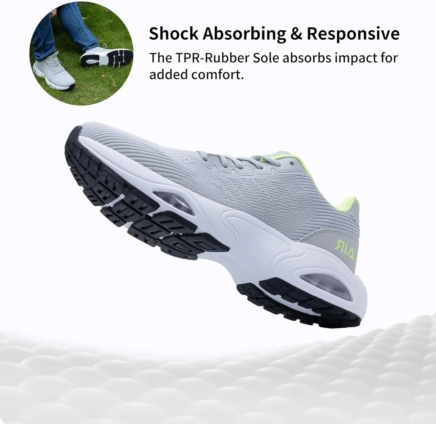 MAFEKE Mens Athletic Running Shoes Tennis Walking Fashion Sneakers Gym Comfortable Sport Non Slip Workout Cross Training Breathable Shoe Size 7-13